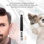 Dog Whistle,Dog Whistle to Stop Barking Neighbors Dog,Adjustable Ultrasonic Silent Dog Training Whistles(Black)