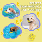 Dog Balls for Aggressive Chewers, ETPU Dog Toy Ball, Float Tennis Balls for Dogs Aggressive Chewers, Indestructible Tennis Ball Dogs for Large Medium Small Dogs Grinding Teeth Strong Elasticity