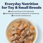 Solid Gold Wet Dog Food for Small Dogs - Grain Free Small Dog Food Wet Recipe w/Real Lamb, Superfoods & Vitamins for Gut Health & Immune Support - for Puppies, Adult & Senior Breeds - 12ct 3.5oz Cups