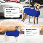 Dog Sweaters for Small Medium Large Dogs Girl, Soft Warm Turtleneck Pup Dogs Shirt, Double Knitting Collar for Outdoor Playing, Warm Dog Clothes (XS,Royal Blue)