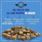 Shepherd Boy Farms Freeze Dried Raw Dog Food, Chicken Recipe, All Natural, No Synthetics, Made in USA with Goat's Milk & Organic Produce, High Protein, Complete Meal (48oz)