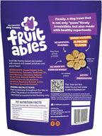 Fruitables Baked Dog Treats, Healthy Pumpkin Treat for Dogs, Low Calorie & Delicious, Free of Wheat, Corn and Soy, Made in the USA, Sweet Potato and Pecan Flavor, 7oz