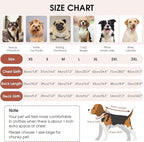 Queenmore Dog Sweater for Large Breeds, Long Sleeve Warm Dog Sweaters, Turtleneck Knitted Pullover Pet Clothes, XL Dog KintSweater, Cat Knitwear, Saddle Brown XL