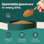 Jinx Premium Wet Dog Food Cans - Chicken & Vegetables Pate - Grain-Free Canned Dog Food Pate & Topper with Real Ingredients & No Fillers - All Life Stages, Breeds & Sizes - 12-Pack, 13 Oz