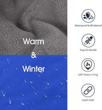 IECOii Extra Warm Dog Coat - Reflective Adjustable Jacket With Buckle Fleece Turtleneck for Cold Weather - Soft Winter Coat for Small Medium Extra Large Dogs