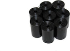 120 Easy Open & Strong Leak-Proof Poop Bags Dog Waste Bags 13.25 x 9" Made in USA .Bags are easier to tie than standard 12 inch bags (Black)