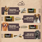 peaksNpaws Premium All-Natural Grade A Split Elk Antlers for Dogs – Naturally Shed in The Rocky Mountains – No Additives, No Preservatives - Healthy and Delicious Treat - Made in USA - M/L Split