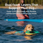 Ruffwear, Float Coat Dog Life Jacket, Premium Buoyancy Swim Vest with Lift Handle, Secure Fit & Reflective Trim, Adjustable Flotation for Swimming, Boating, & Outdoor Adventures, Deep Blue, Medium