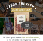 Farm Hounds - Boar Strips - Premium Natural Jerky for Dogs - from 100% Humanely Raised Boar - Break-to-Size - Great for Training & Treats - No Added Fillers - Made in USA - 4.5 oz - 2 Pack