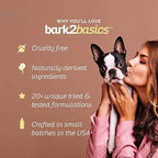 Bark2Basics Blueberry D-Mat Dog Conditioner, 16 oz - Natural Ingredients, Multi-Purpose, Static Eliminating, Loosens Tough Mats and Tangles, Aids in deShedding