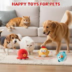 Interactive Dog Octopus Toy Cover, Plush Toy with Strong Zipper for Small Medium Large Dogs Play Keep Busy & Reduce Boredom, Puppy Toy Accessories Without Ball (Octopus Cover)