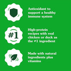 Greenies Smart Topper High Protein Wet Mix-in for Dogs, Chicken, Peas, Apples, and Brown Rice Recipe & Duck, Broccoli, Carrots and Barley Recipe Variety Pack with Whole Grains, 8 Trays of 2oz.