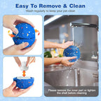 Interactive Dog Ball, Smart Interactive Dog Toys for Medium and Large Dogs, Automatic Moving Pet Ball with E-TPU Material, Rechargeable Bouncing Rotating Vibrating Dog Toy to Keep Them Busy