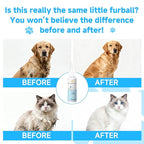 Pet Steam Brush Spray Refill for Dogs & Cats – Concentrated Waterless Shampoo, 3-in-1 Grooming Spray Comb Mist, Self Cleaning Pet Brush for Shedding & Hair Removal, 2*Shampoo(Steam Brush Not Included)