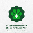 Greenies Pill Pockets for Dogs Large Size, Soft Dog Treats, Hickory Smoke Flavor, (6) 7.9 oz. Pouches (180 Treats Total)