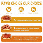 PAWUP Chicken Jerky Dog Treats, Natural Dog Chicken Jerky Treats w/Taurine, Training Treats, 12.5 oz