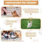 Frienda 18 Pieces Dog Training Clicker, Pet Behavioral Training Clickers with Wrist Strap for Dogs Cats Puppy Birds Horses(Black)