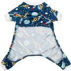 CuteBone Small Dogs Outfit Soft Puppy Onesies Pjs Dog Pajamas Pet Coat Cat Apparel Comfy Doggie Jumpsuit Bodysuit for All Seasons P16S