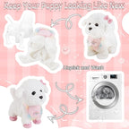 Puppy Toys for Kids, Toy Dogs That Walk and Bark, Walking Dog Toy for Kids with Leash, Interactive Stuffed Puppy with Remote Control, for Girls and Boys Aged 3-7 Year Old