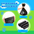 150 Pcs Dog Waste Bags Dog Poop Large Leak Proof Bags 26"x 33" pet Waste Station Can Liners Heavy Duty Pet trash Bin Liner Bag