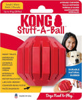 KONG Stuff-A-Ball - Durable Chew Toy for Dogs - Natural Rubber Dog Toy for Dental Health - Pet Toy for Chewing & Teeth Cleaning - Stuffable Toy for Dog Treats & Snacks - for Small Dogs