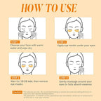 Under Eye Patches with Collagen and Hyaluronic Acid Eye Mask for Wrinkle,Dark Circles,Face Mask Skin Care Products 24 Pairs