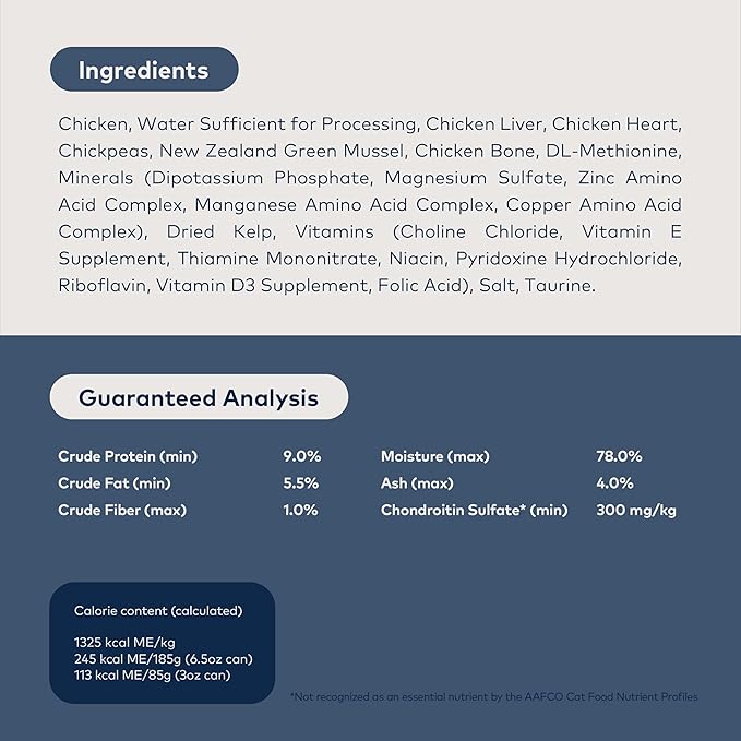 ZIWI Peak Wet Cat Food – All Natural, High Protein, Grain Free, Limited Ingredient, with Superfoods (Chicken, Case of 24, 3oz Cans)