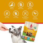 PLATO Original Real Strips Organic Chicken 3oz, Natural (850002221527)