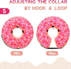 Supet Inflatable Dog Cone Collar Alternative After Surgery, Doggie Neck Donut Collar Recovery ECollar for Post Surgery, Soft Dog Cone for Small Medium Puppies Cats