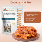 Dog Treats, Chicken Wrapped Sweet Potato Dog Snacks, Puppy Training Snacks Rawhide Free Treats 0.5lb/227g