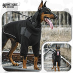 OneTigris Dog Sweater - Turtleneck Thick Dog Sweater for Medium Large Dogs, Warm Clothes for Cold Weather, Soft Lightweight and Stretchy Winter Coat for Christmas Thanksgiving