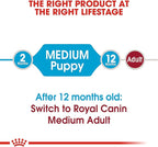Royal Canin Size Health Nutrition Medium Puppy Dry Dog Food, 30 lb bag