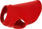 Gooby - Stretch Fleece Vest, Pullover Fleece Vest Jacket Sweater for Dogs, Red, X-Small