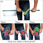 SmartSign Please Clean Up After Your Dog Sign, Dog Poop Signs for Yard 10 x 12 Inches Aluminum Sign With 3 Feet Stake