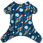 CuteBone Small Dogs Outfit Soft Puppy Onesies Pjs Dog Pajamas Pet Coat Cat Apparel Comfy Doggie Jumpsuit Bodysuit for All Seasons P16S