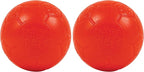 Jolly Pets Mini Jolly Soccer Ball; Floating-Bouncing Dog Toy; 3" Orange (Pack of 2)