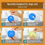 PetDroid Interactive Dog Toys Dog Ball,[Newly Upgraded] Durable Motion Activated Automatic Rolling Ball Toys for/Small/Medium/Large Dogs,USB Rechargeable (Blue)