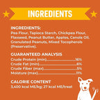 Cloud Star Wag More Bark Less Crunchy Grain Free Dog Treats, Peanut Butter & Apples, 14 oz. Box