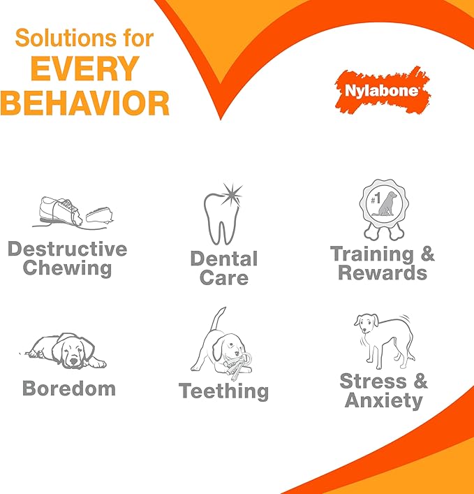 Nylabone Real Wood Stick Toy Strong Chew Toy for Dogs, Rubber Dog Toys for Moderate & Aggressive Chewers, Bacon Flavor, Medium - Up to 35 lbs, 1 Count