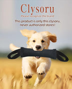 Clysrou Dog Tug Toy Tough Jute Bite Pillow Lasting Training Equipment Puppy to Large Dogs Interactive