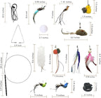 Interactive Bird Simulation Cat Feather Toy Set - Suction Cup Cat Toys for Indoor Cats, Natural Feathers, Bells & Easy Clip-On, Perfect for Indoor Cats - 2 Free Pads, Suctions to Ground
