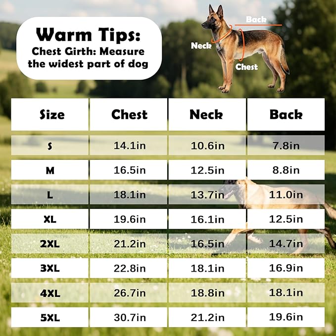 Fleece Lined Dog Coats Extra Warm Dog Winter Coat,Waterproof Dogs Jacket for Medium to Large Dogs,Cold Weather Winter Clothes Turtleneck Windproof Reflective Pet Vest (Red & Black, 2XL)