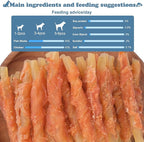 Dog Treats Soft Chews Rawhide Free Chicken Wrapped Cod Sticks for Puppy Training Snacks Dog Chews Treats 2lb