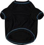NFL Detroit Lions Dog T-shirt Medium. - Licensed Shirt for Pets Team Colored with Team Logos- Premium Stretchable Materials for the comfort of your Dog & Cat