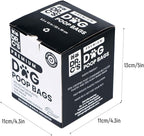 Certified 65% PCR (Post Consumer Recycled) Plastic and 35% Plant Based Dog Poop Bags - Dr. C's ONE OF A KIND Dog Poop Bags - 120 Bags / 8 Rolls, NO NEW PLASTICS USED, Unscented, Earth Friendly