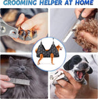 Dog Grooming Hammock Harness for Nail Trimming (L 50lb), Dog Sling Holder Hanger for Clipping Nails