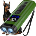 Dog Bark Deterrent Device – 65FT Range Anti Barking Device for Dogs, Stops Neighbor’s Dog Barking with 3 Ultrasonic Frequencies (25/30/40kHz) & 5 Sound Modes, for Indoor & Outdoor Training
