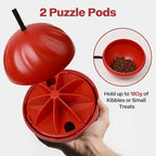 Pet Prime Dog Treat Ball Interactive Squeaky Rolling Treat Dispensing Toys Dog Food Puzzle Slow Feeder Ball Mental Stimulation Enrichment Toys for Small,Medium,Large Breeds