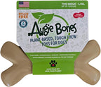 Non-Toxic Dog Toys - Sustainable Peanut Butter Flavored Dog Chew Toys for Aggressive Chewers - Plant-Based Bioplastic Pet Toys - Made in The USA (Mega)