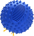 petizer 4" Squeaky Dog Balls for Aggressive Chewers, Durable Interactive Spiky Ball for Teething, Indestructible Rubber Dog Chew Toys, Tough Pet Toys for Small, Medium & Large Breeds